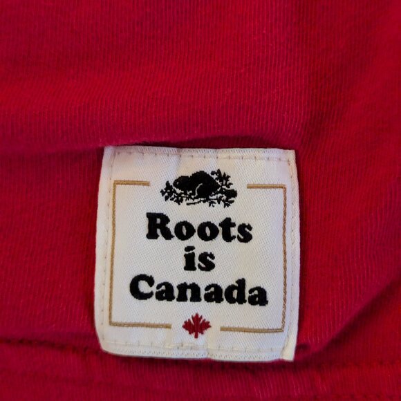 Roots Canada Red T-Shirt XL - Picture 2 of 6